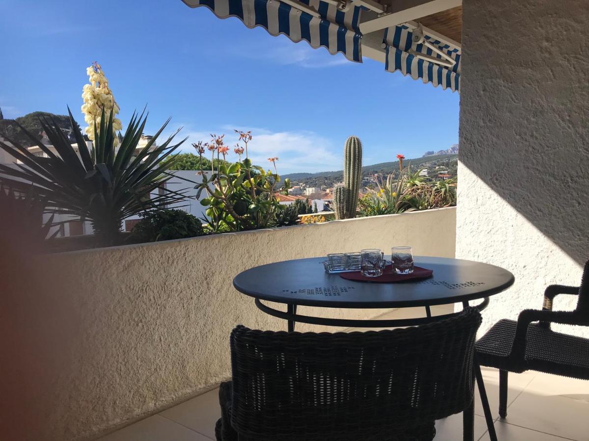 Le Cezanne, 200M Plage, Grand Balcon ,Wifi, Cassis Luaran gambar